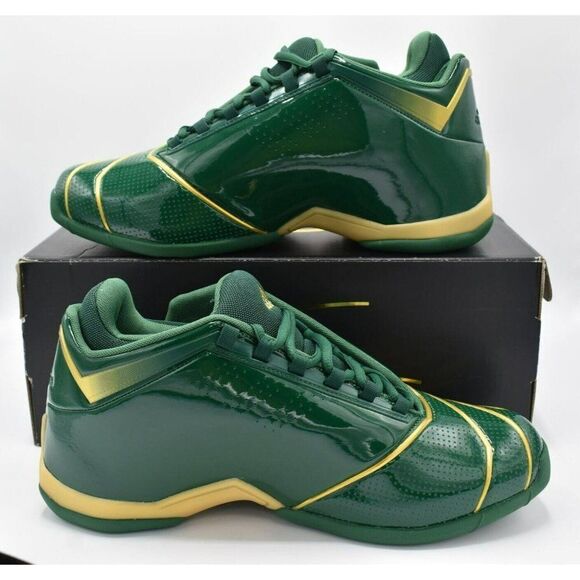 Adidas Mens Size 10 Womens Size 11 T-Mac 2.0 Restomod Green Basketball Shoes main image 8